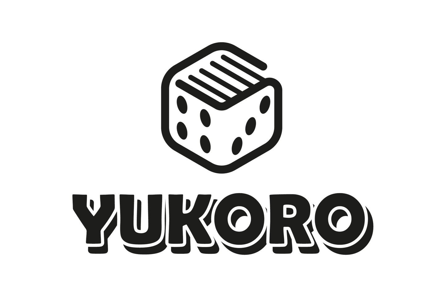 Pegatina en blanco y negro vertical